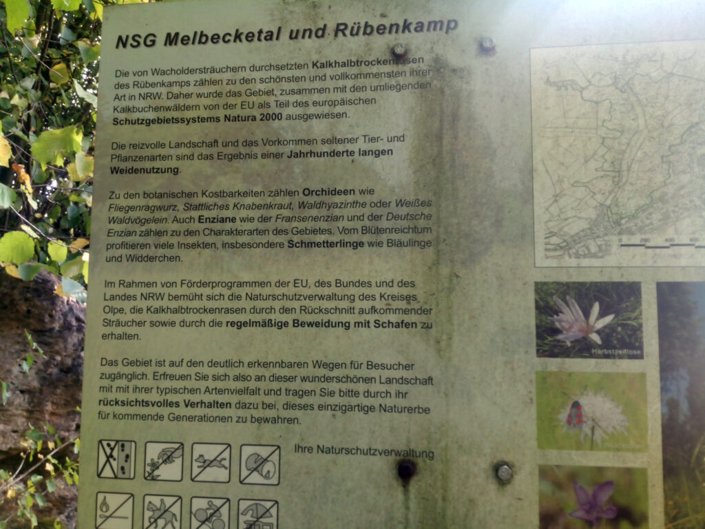 Naturschutzgebiet Melbecketal und Rübenkamp