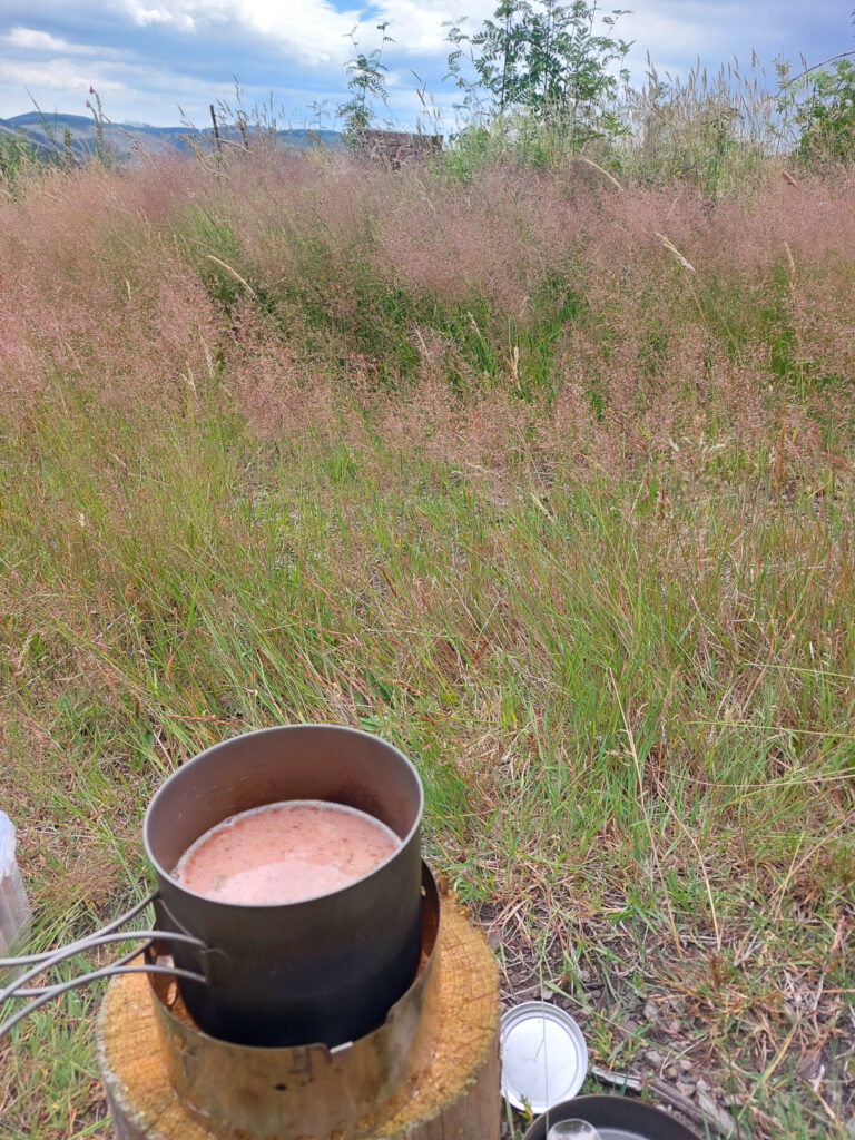 One-Pot-Risoni unter Rühren so lange kochen bis sie weich sind