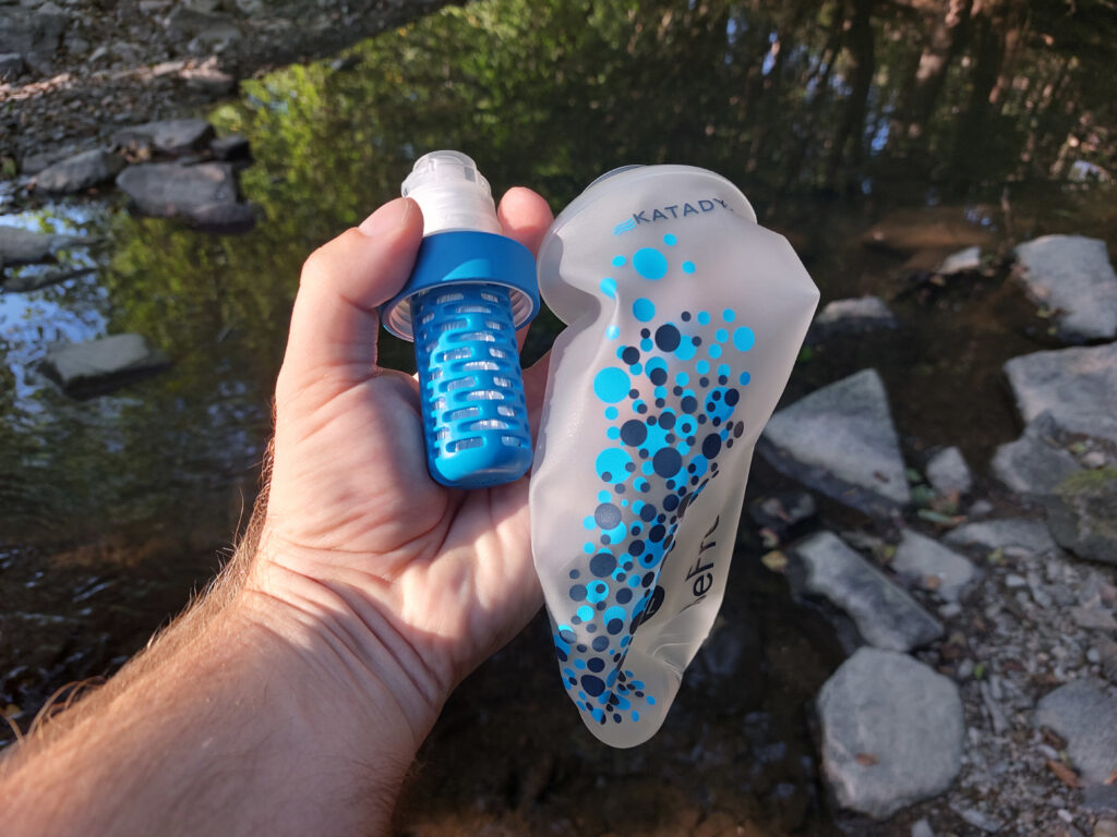 Katadyn-Wasserfilter "BeFree" gegen das Risiko von Blaualgen