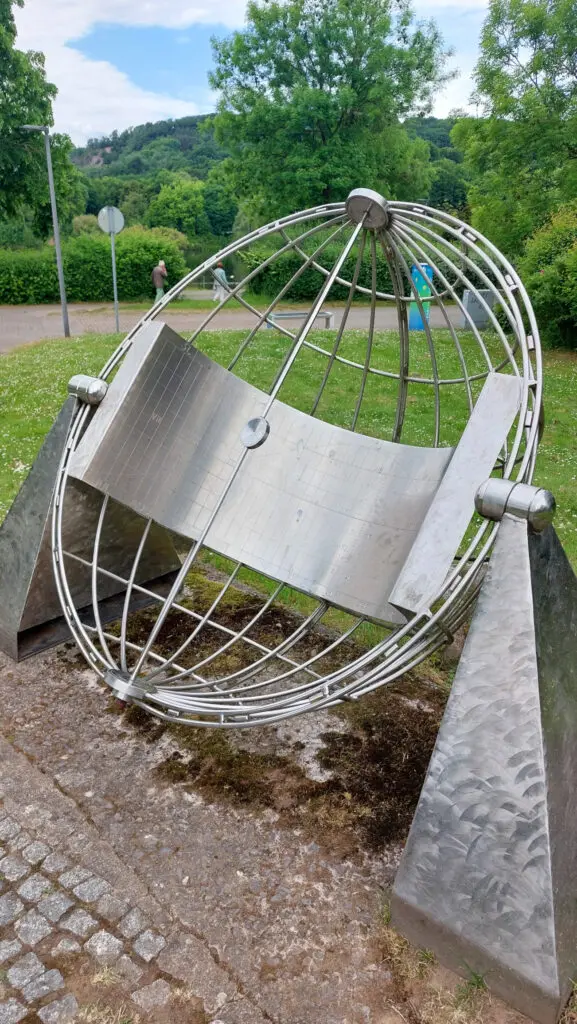 Äquatorialsonnenuhr am Kemnader See