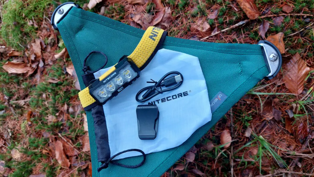 Lieferumfang der NU27 von Nitecore